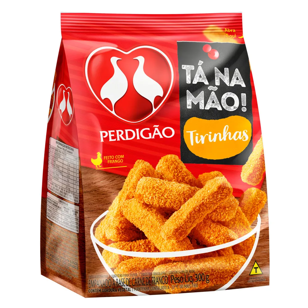 Tirinhas de Frango Empanado